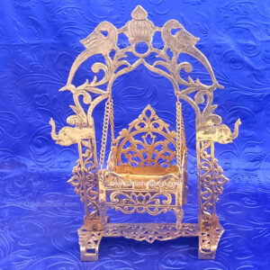 Read more about the article Brass Metal Jhula Singhasan For Home